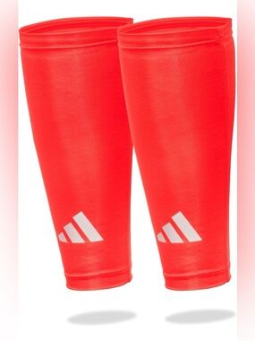 adidas Aeroready Red Compression Calf Sleeves